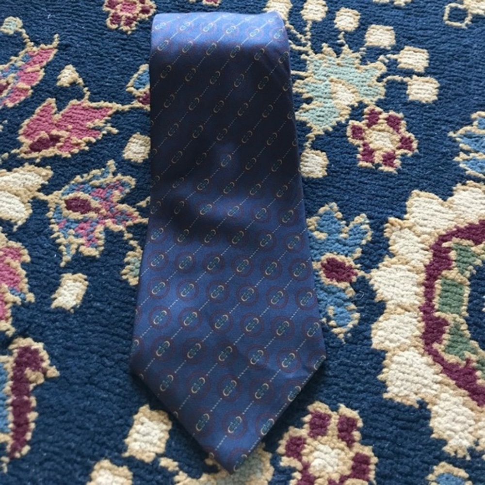 Vintage Lanvin Paris Silk Men’s Tie